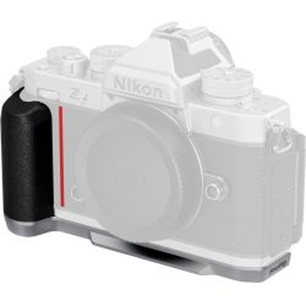 SmallRig 5706 L-Shaped Mount Plate with Silicone Handle for Nikon Z f Silver