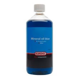 Elvedes Mineral Olie Blå Til Alle Mineral Systemer 1000ml - Cykelreservedele