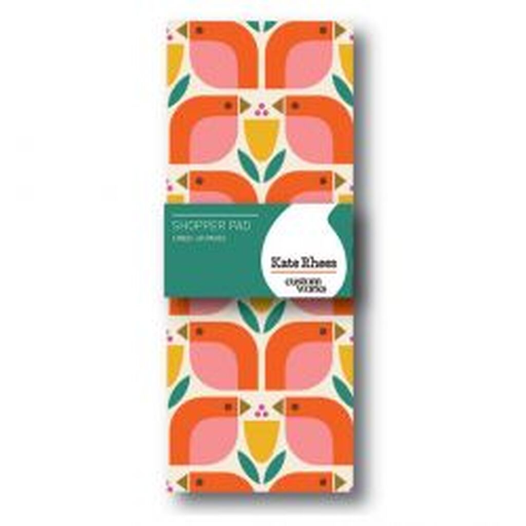 Customworks Magnetic Fridge Block Birds & Tulips - Magnet