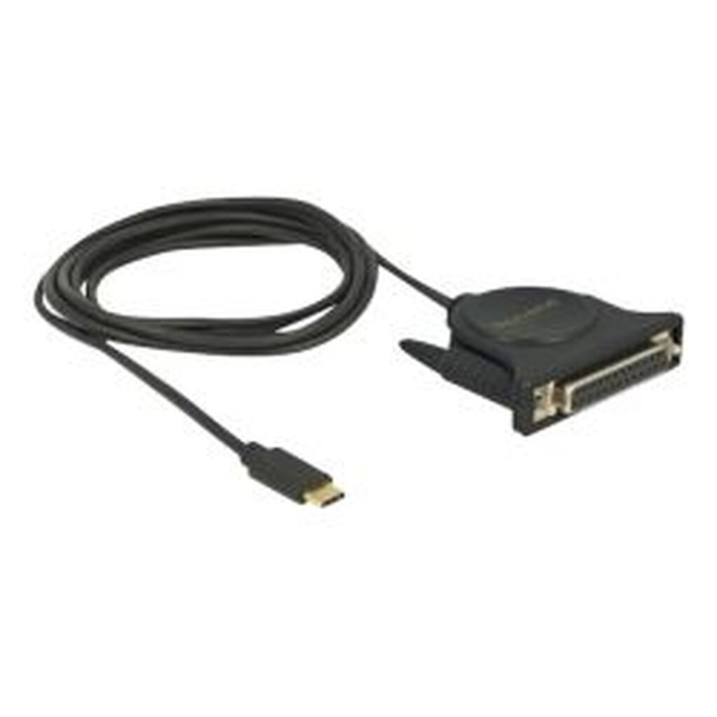 Delock Adapter Usb Type-c? 2.0 Male &gt; 1 X Parallel Db25 Female