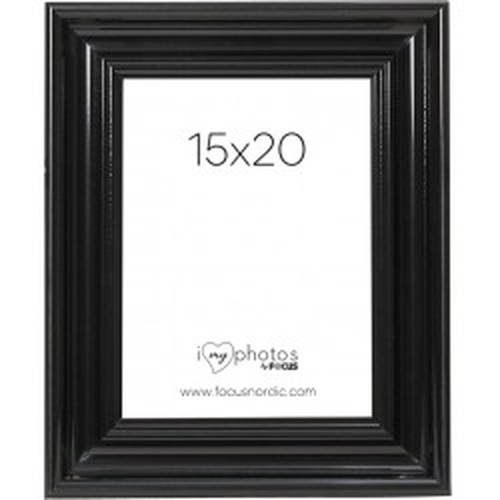 Focus Charleston Black 15x20 - Ramme