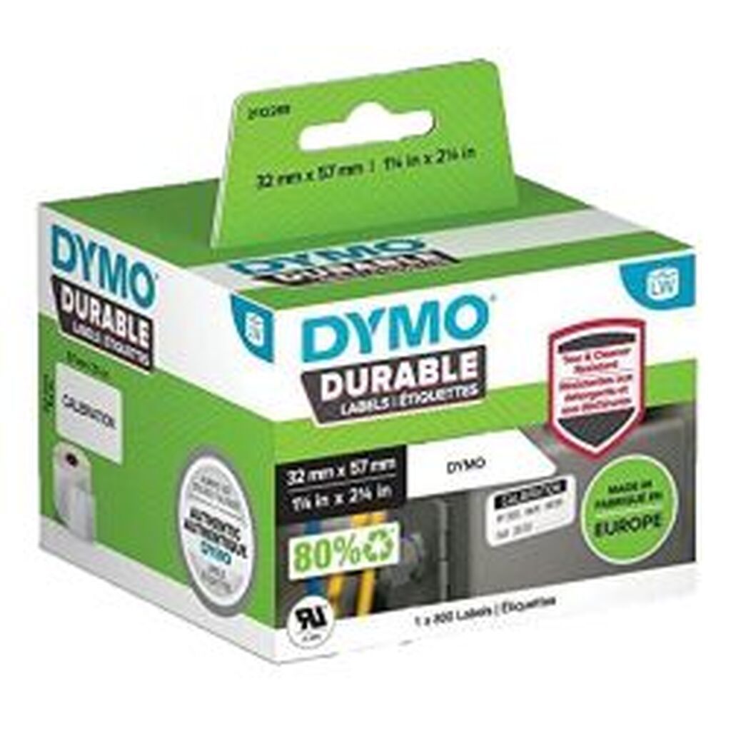 Dymo Lw Durable Medium Multi-purpose 57mm X 32mm, 800 Etiketter