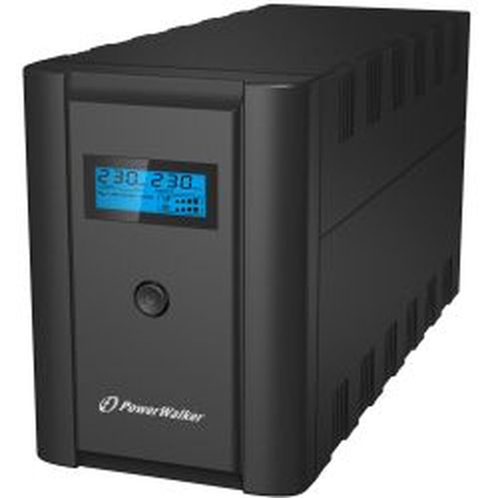 Powerwalker Vi 1200 Shl Ups, 2xschuko, 1200 Va, 0.55 Of, Black