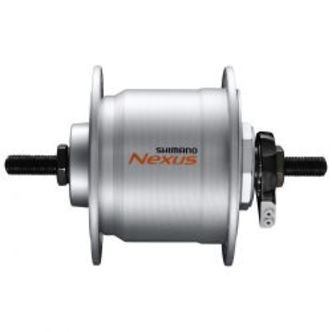 Shimano Dynamonav Dh-c3000 3,0w 36h, Sølv, Møtrik - Cykelnav