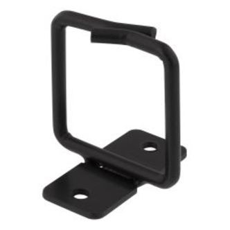 Deltaco Cable Hook For Vertical 19 Mounting, 43x43mm, Metal, Black