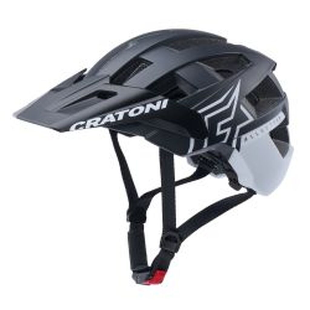 Cratoni Allset Pro - Black-white matt - Str. S-M (54-58 cm) - Cykelhjelm