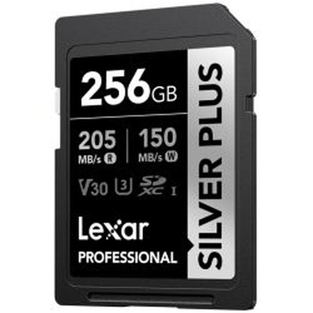 Lexar SDXC Professional SILVER Plus 1066x UHS-I/U3/A2/4K R205/W150 (V30) 256GB