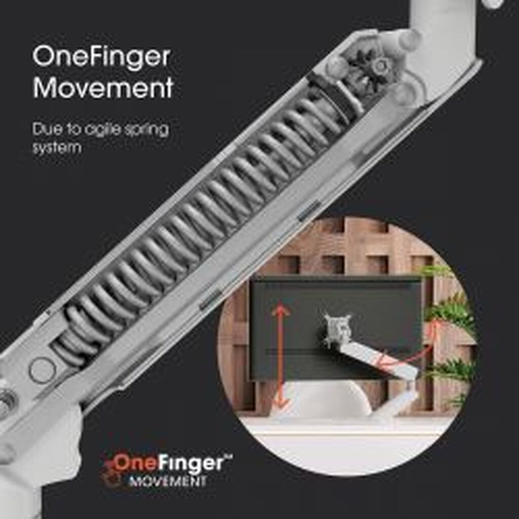 Vogelspro Momo 4127 Monitor Arm Motion+ W