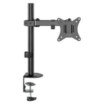Deltaco Single Desk Mount, Tilt, Swivel, Rotate, 13-32 9 Kg