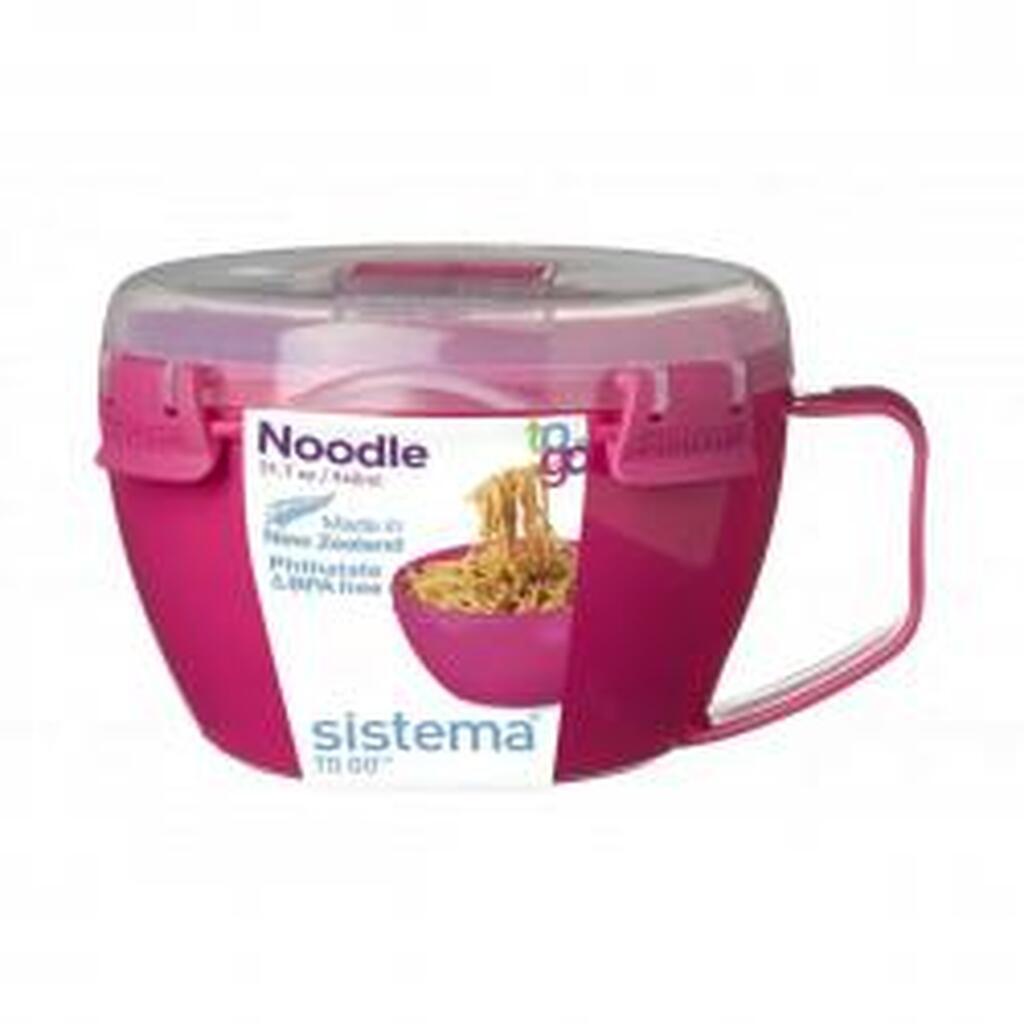 Sistema Noodle Bowl To Go 940 ml - Pink - Opbevaring