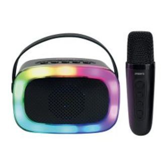 Streetz K100 Karaoke Speaker With Microphone, 5w, Black - Højttaler