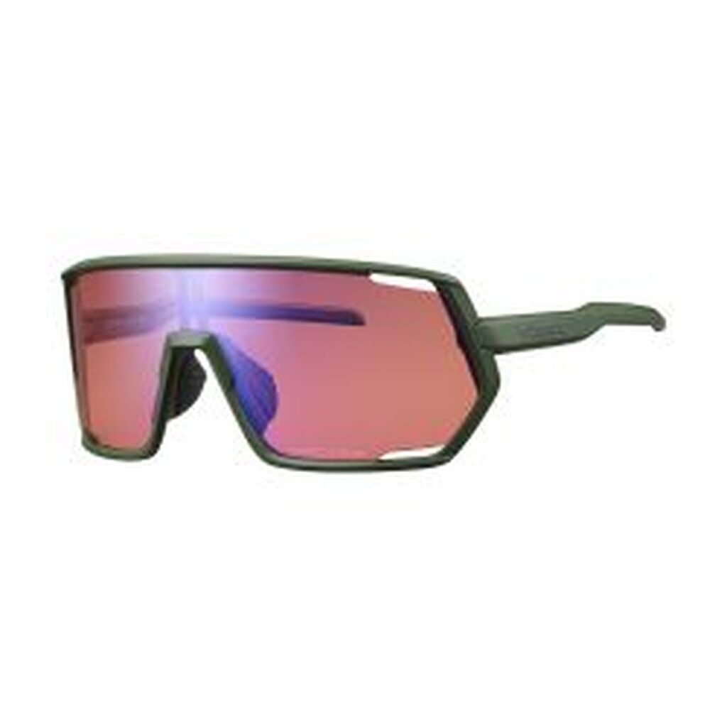 Shimano Eyewear TCNM2 Dark Olive, Ridescape OR - Solbriller