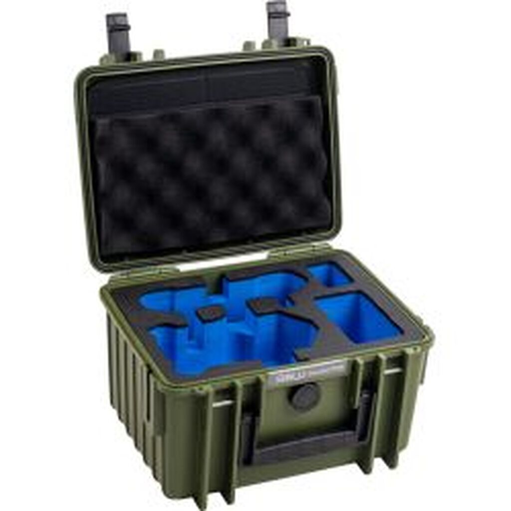 B&W Outdoor Cases BW Outdoor Cases Type 2000 for DJI Mini 4 Pro / Bronze Green - Kuffert