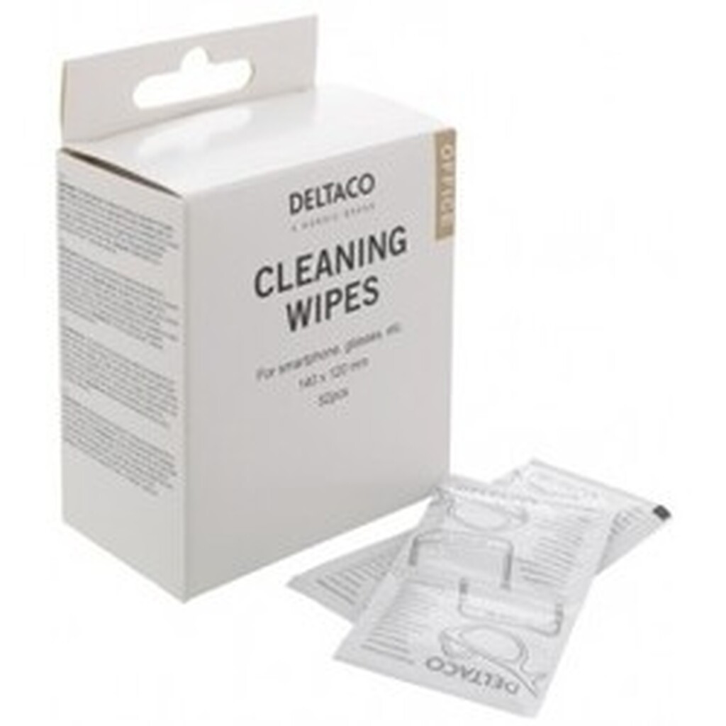 Cleaning Wipes 52 Pcs f. Smartphone/Camera/Mirrors - Diverse