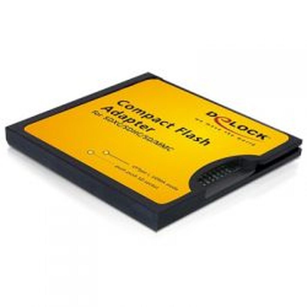 Delock Adapter To Be Able To Run An Sd/sdhc/sdxc Card In A Cf Slot