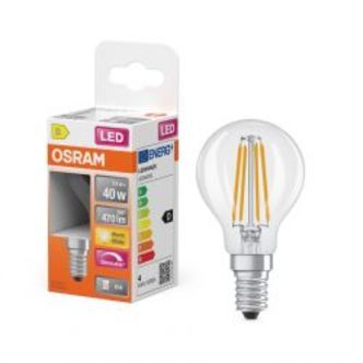 Osram Led Mini-ball Fil 470lm 3,4w/827 (40w) E14 Dimmable