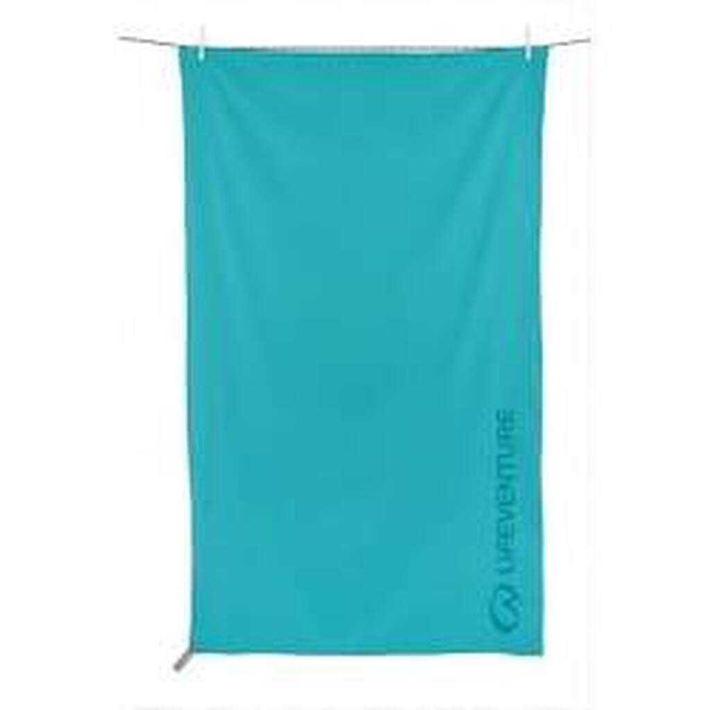Lifeventure Recycled Softfibre Trek Towel, Teal, Gia - Håndklæde
