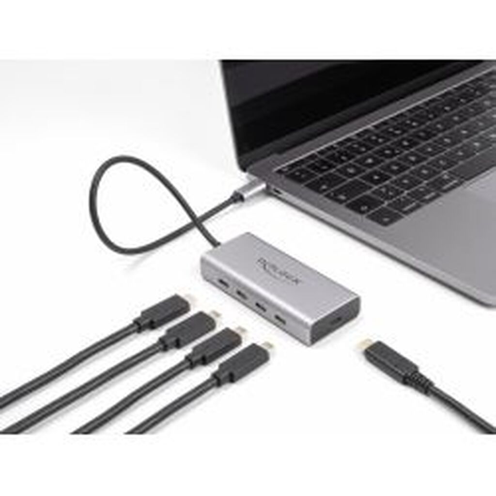Delock Usb 10 Gbps Usb Type-c? Hub With 4 X Usb Type-c? Female