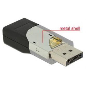 Delock Adapter Displayport 1.2 Male &gt; Hdmi Female 4k Passive Black