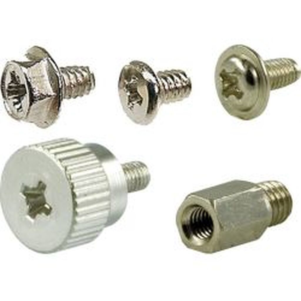 Deltaco Kit Screws Chassis /fdd/hdd Spacer Motherboard 10/50pack - Skruer og møtrikker