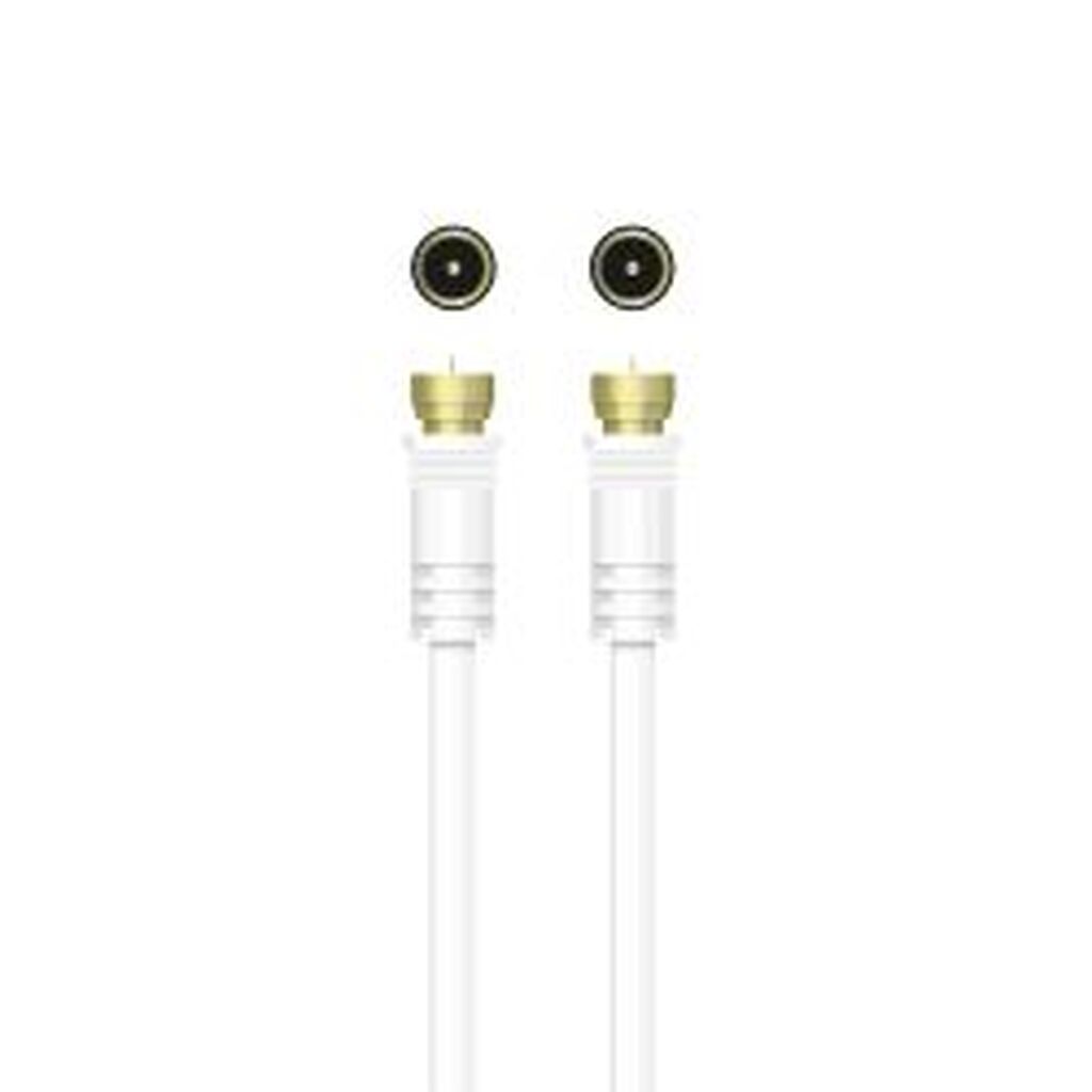 Qnect Antenna Cable Classa Male-male F-connec Fer 3m Wht