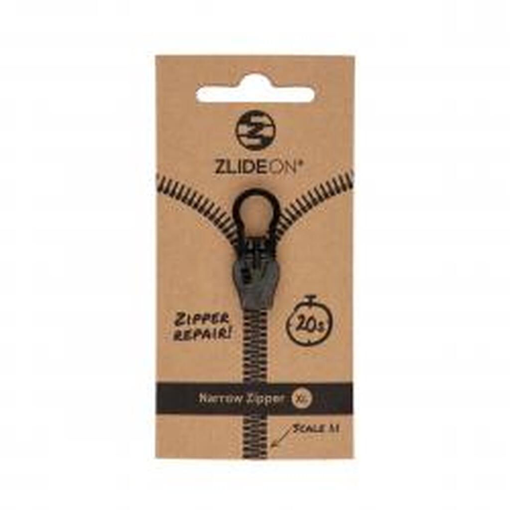 Zlideon Narrow Zipper Xl - Black - Str. XL - Lynlås