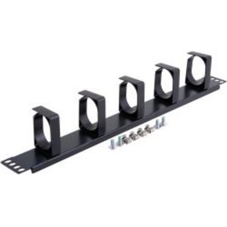 Toten 19 Wiring Panel 1u, 5 Brackets, Black