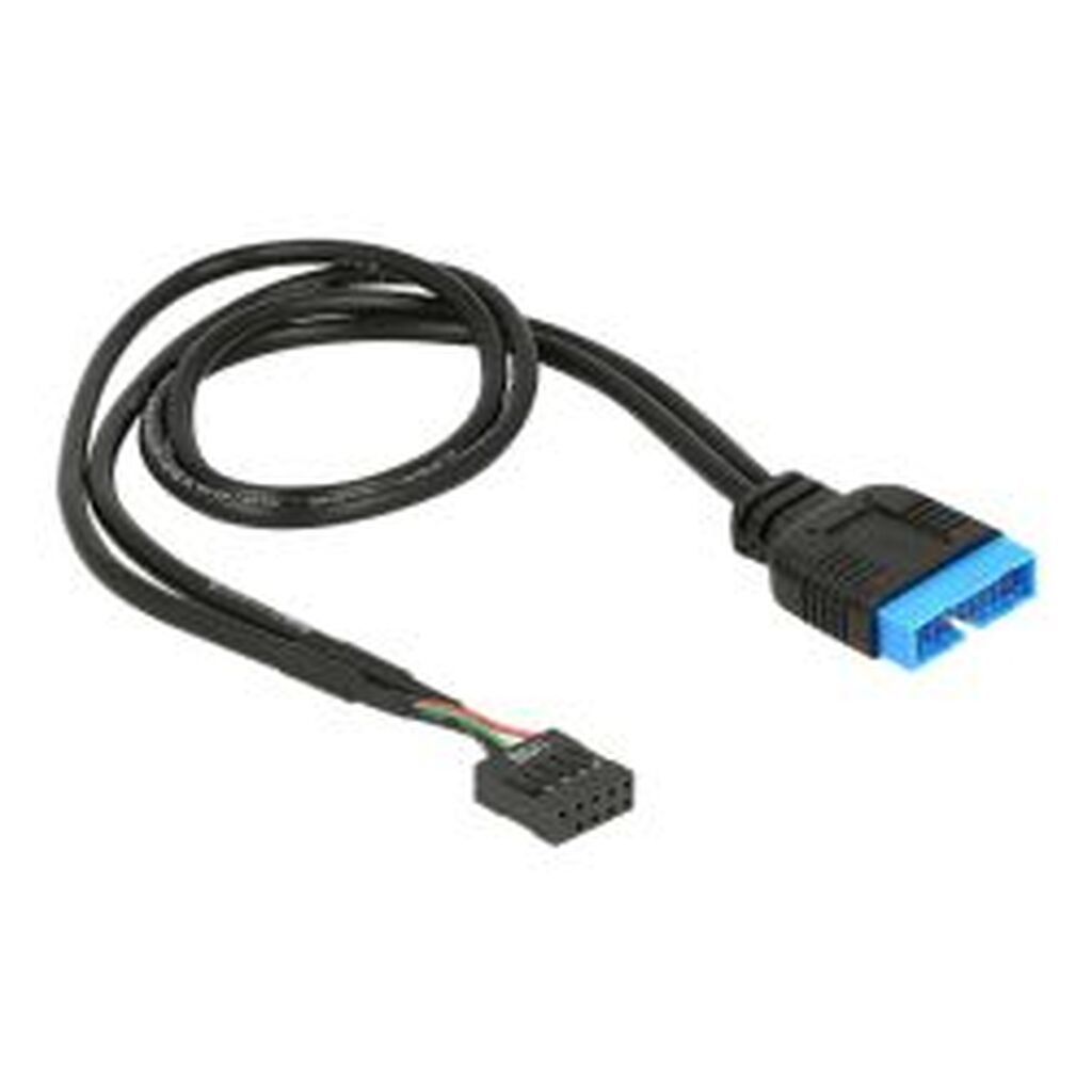 Delock Cable Usb 2.0 Pin Header F &gt; Usb 3.0 Pin Header M 45 Cm