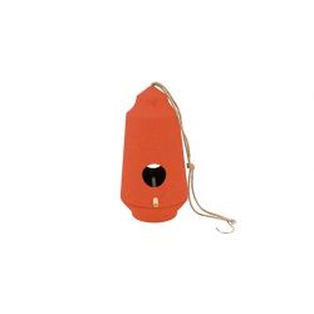 Point Virgule Bamboo Fiber Bird House Orange fuglehus - Diverse