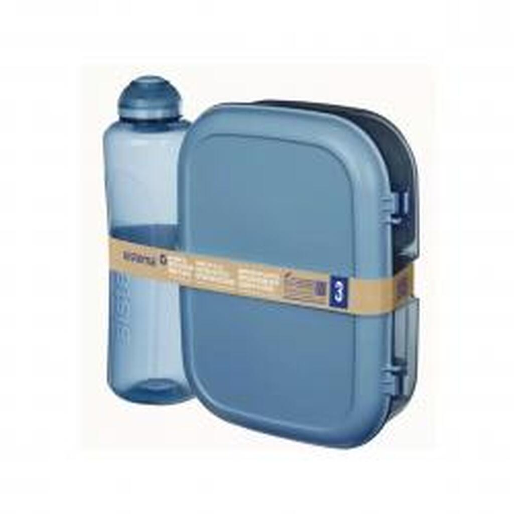 Sistema 1.1l Ribbon With 480ml Bottle Ocean Bound - Mountain Blue - Madkasse