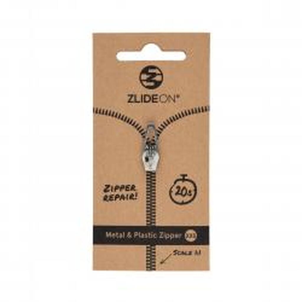 Zlideon Normal Plastic & Metal Zipper Xxs - Silver - Str. XXS - Lynlås
