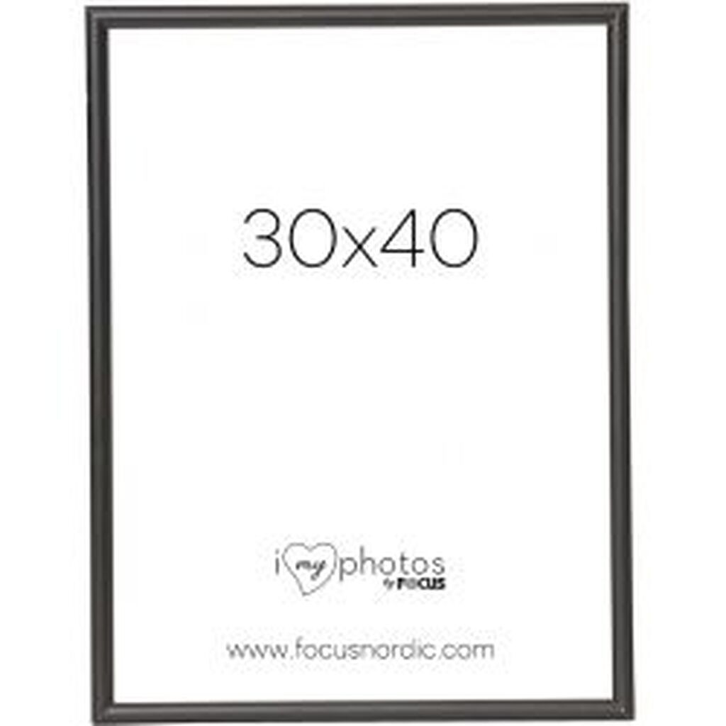 Focus Can-Can Aluminium Black 30x40