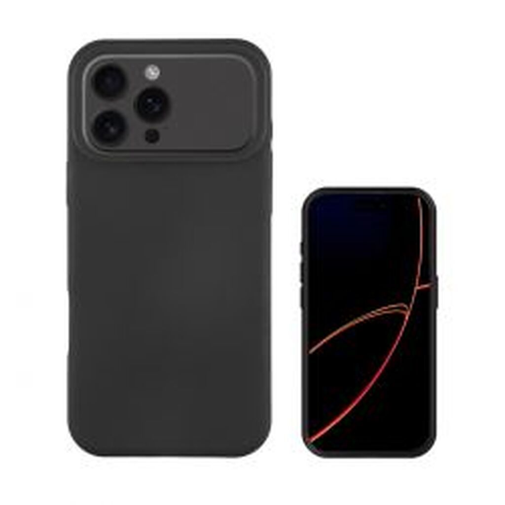 4smarts Iphone 17 Pro Silicone Case Cupertino, Magsafe Comp., Black