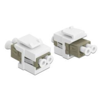 Delock Keystone Module Lc Duplex Female To Lc Duplex Female