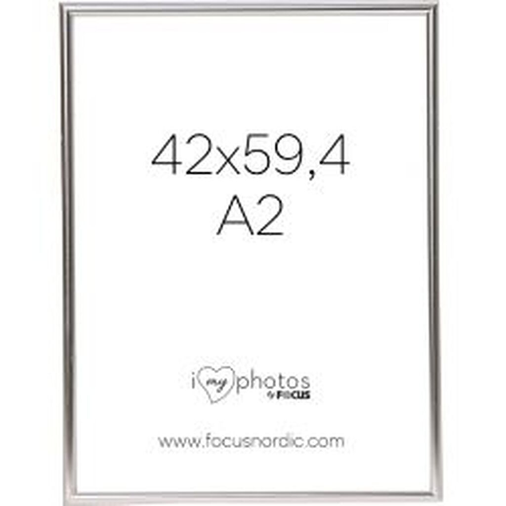 Focus Can-Can Shiny Silver 42x59,4 - Ramme