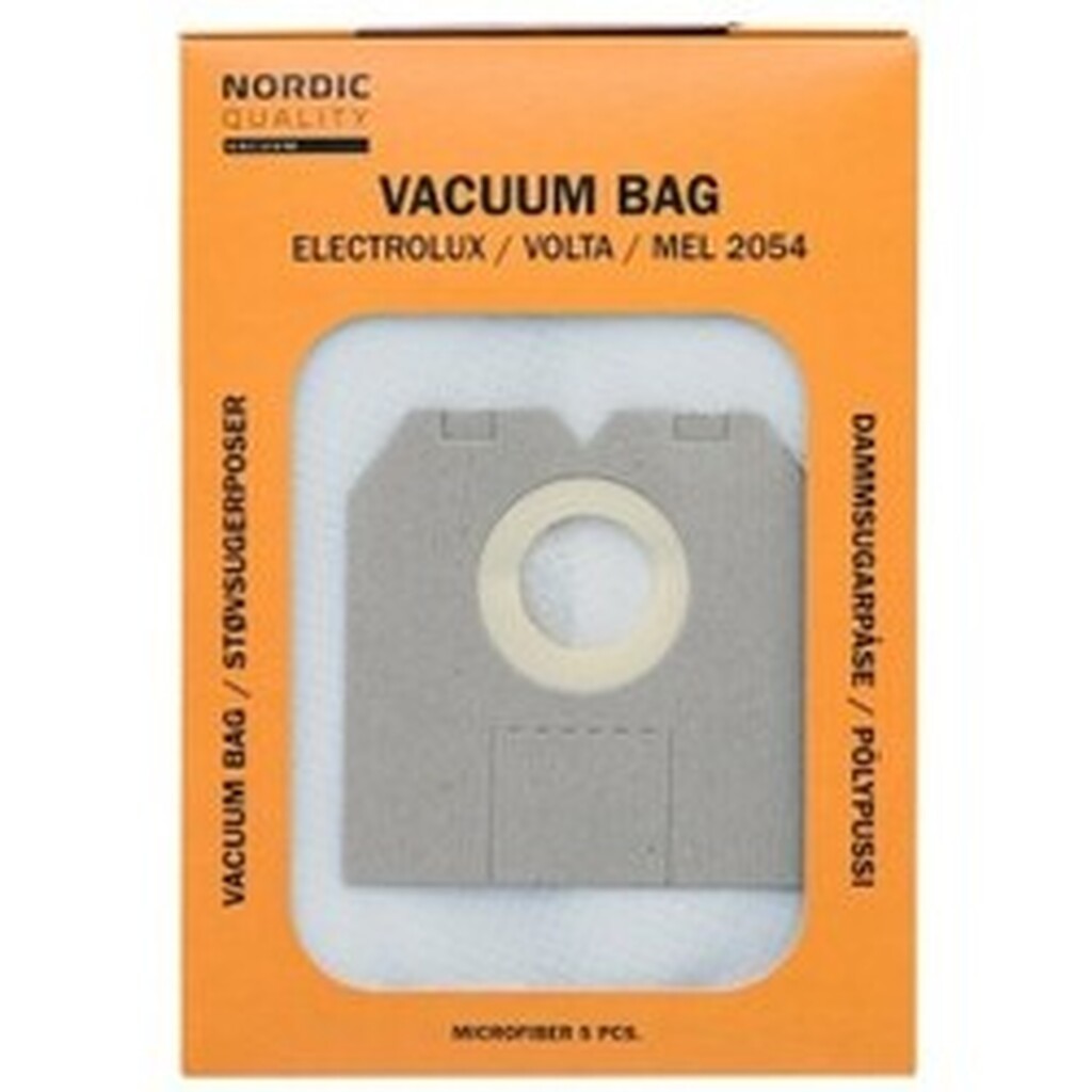 Nq Vacuum Mel 2054 Dust Bags, 5 Pcs. - Diverse