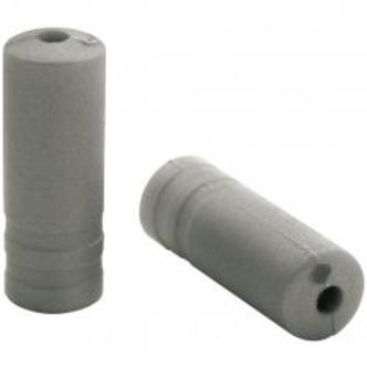 Kabelender Ø4,3mm Pvc Sølv 150stk - Cykelreservedele