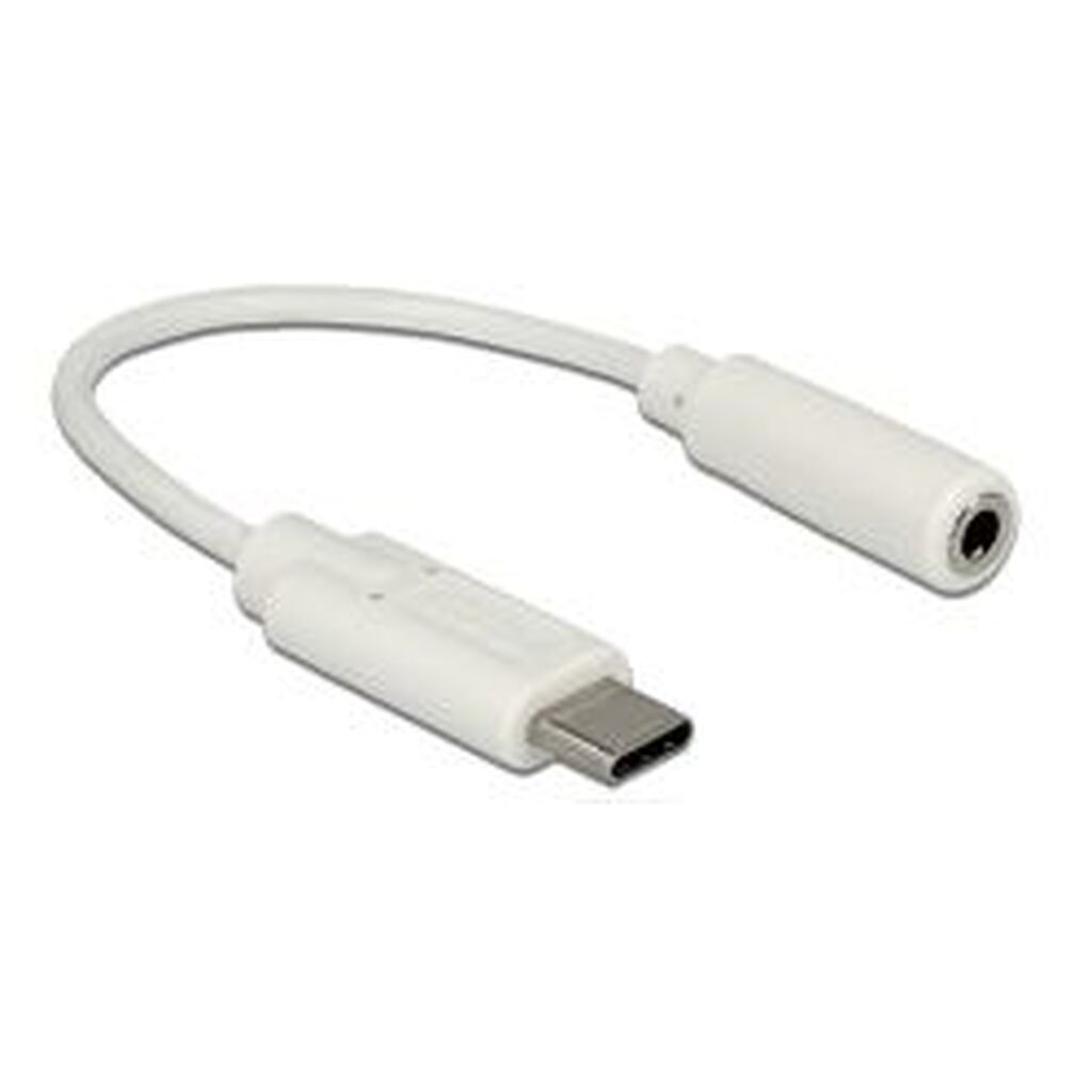 Delock Audio Adapter Usb Type-c? Male &gt; Stereo Jack Female 14 Cm