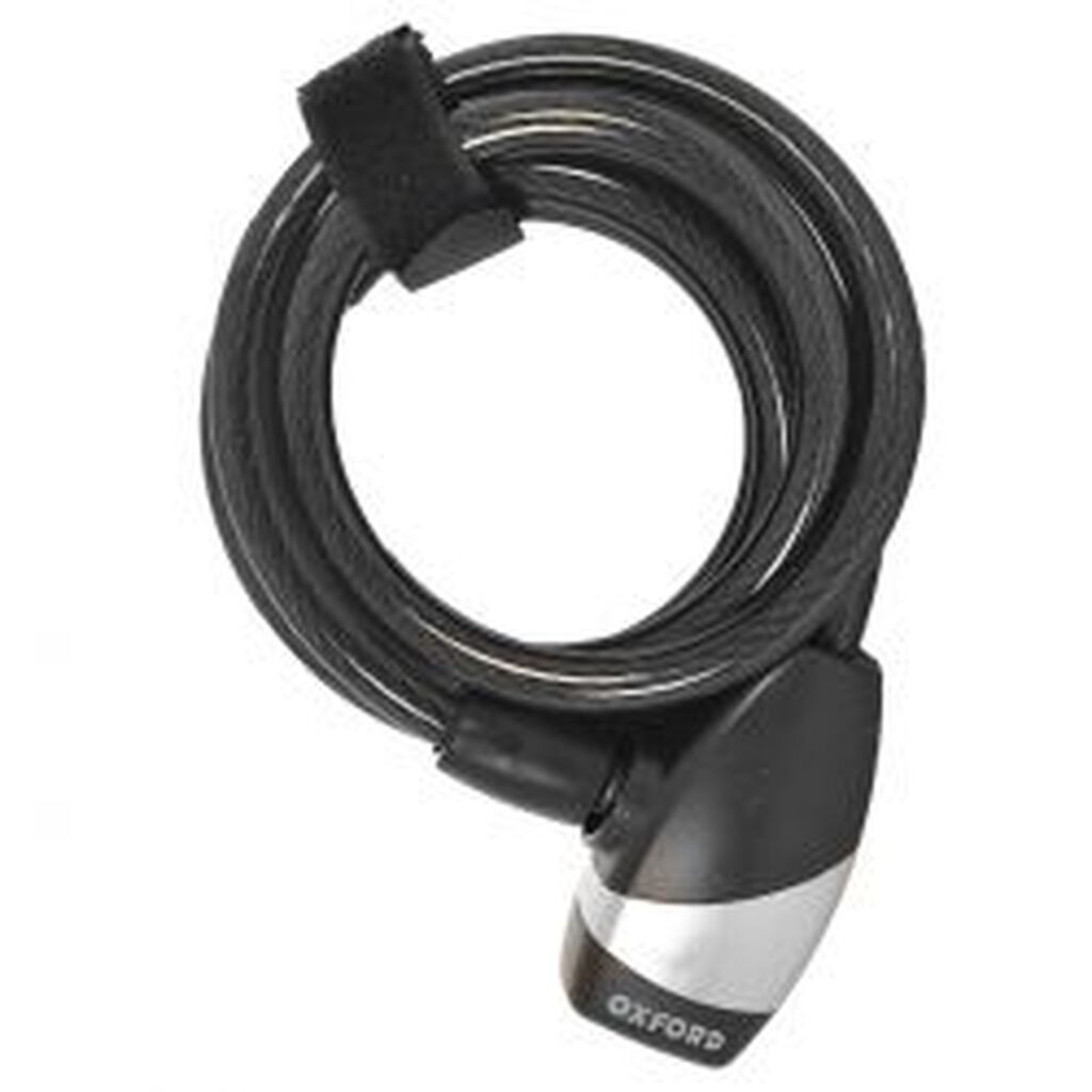 Oxc Oxford Kabellås Keycoil 10x1800mm - Cykellås