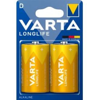 Varta Longlife D 2 Pack (b) - Batteri