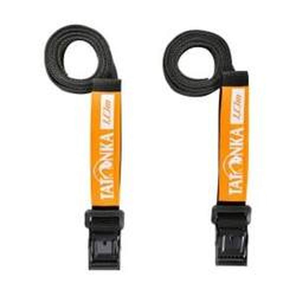 Tatonka Ta Easy Strap 18mm/1,00m Pair - Black - Rem