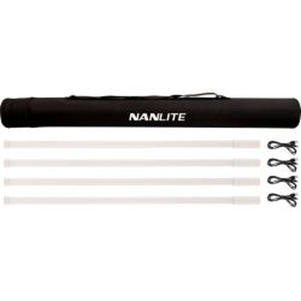 Nanlite Kit Nanlite Pavotube T8-7X-4 Light kit & Pavobulb 10C 4 Bulb kit