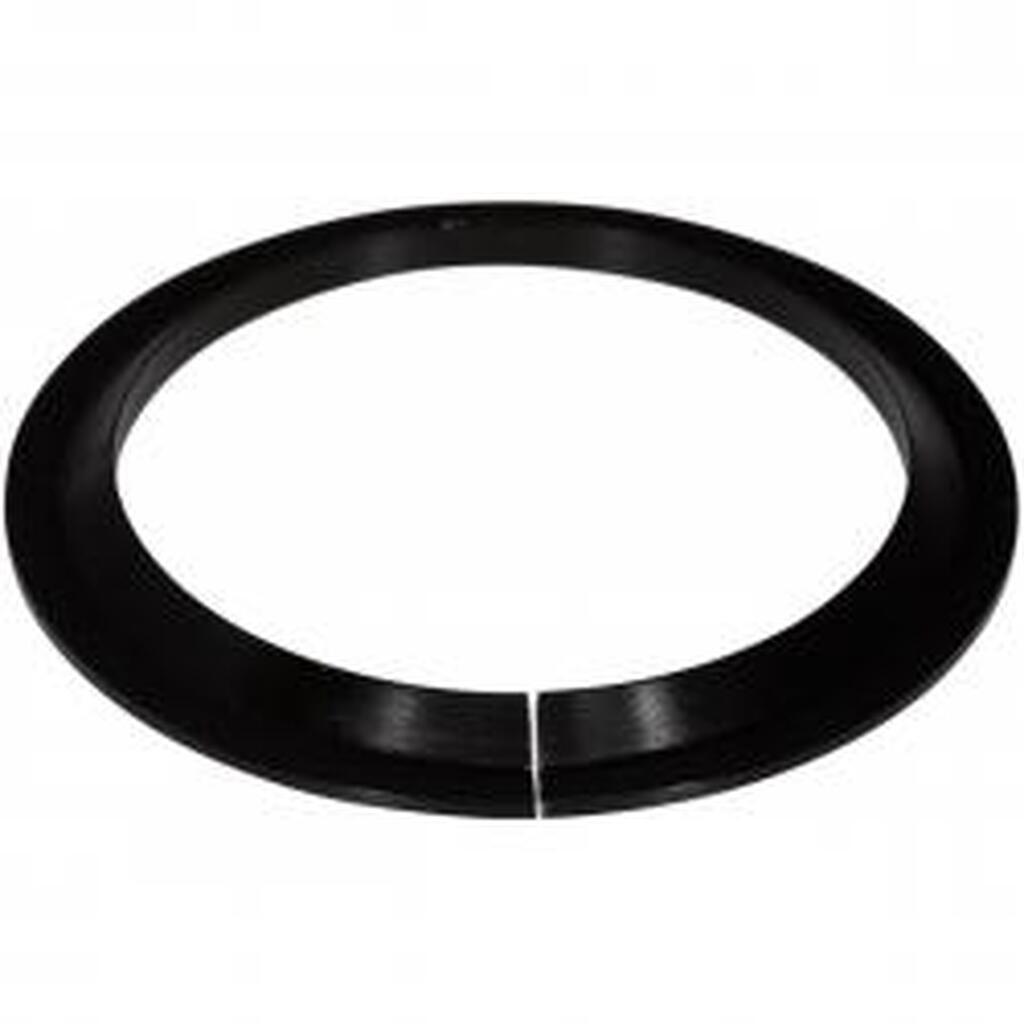 Bundstykke Til 1 1/2 45ø (sort) Ø39,8mm - Cykelreservedele