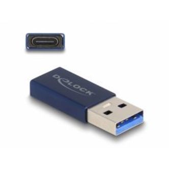 Delock Usb 10 Gbps Usb Type-a Male To Usb Type-c Active Female Blue
