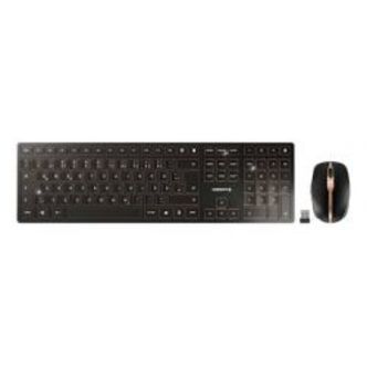 Cherry Dw 9000 Slim, Wireless Desktop Kit, 2.4ghz Rf & Bluetooth