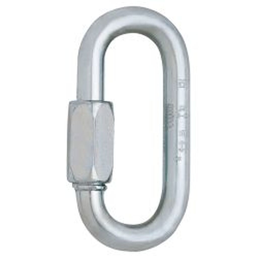 Edelrid Screwlink 10mm - Silver - Str. Pcs - Klatreudstyr