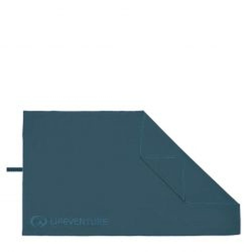Lifeventure Recycled Softfibre Trek Towel, Blue, Gia - Håndklæde