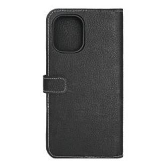Essentials Iphone 16 Plus Leather Mag Wallet, Detach, Magnetic, Black