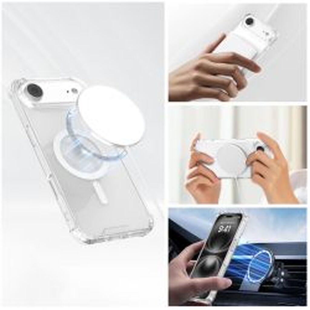 4smarts Iphone Air Hybrid Case Ibiza, Magsafe Compatible, Transp.