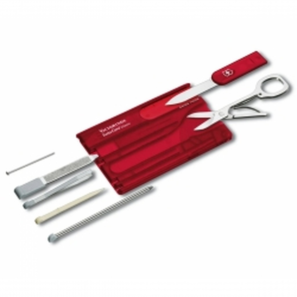 Victorinox Swisscard Classic Ruby Translucen - Multitool